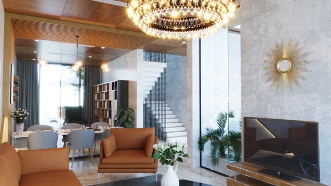 Nội thất nh&agrave; a Thiệp - Nam Định