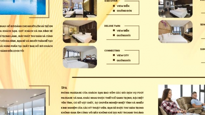 Brochure kh&aacute;ch sạn Emerald Bay
