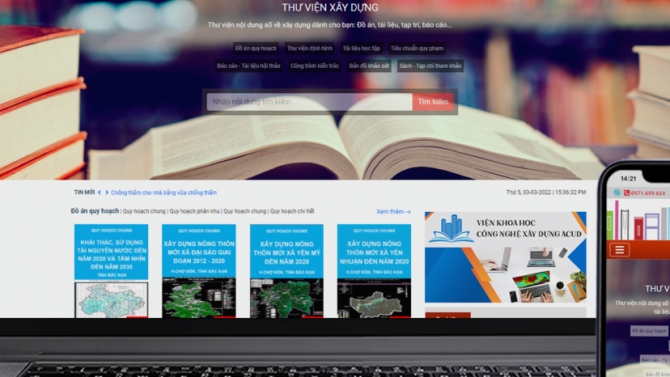 Bookstore: Thư Viện X&acirc;y Dựng