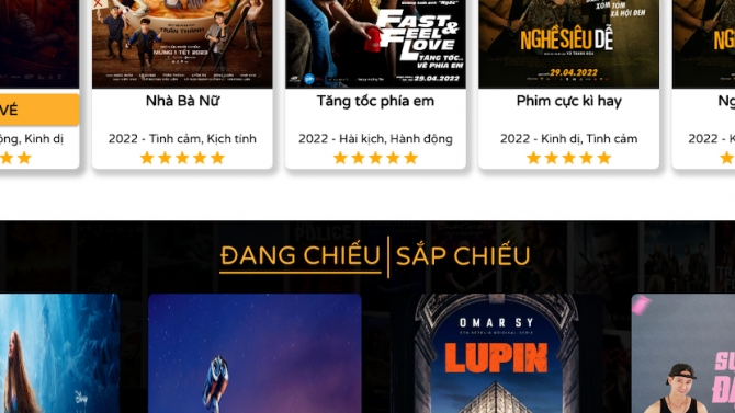 Lập tr&igrave;nh Web Đặt V&eacute; Xem Phim