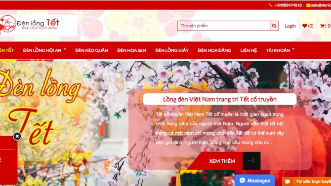 Thiết kế website b&aacute;n h&agrave;ng