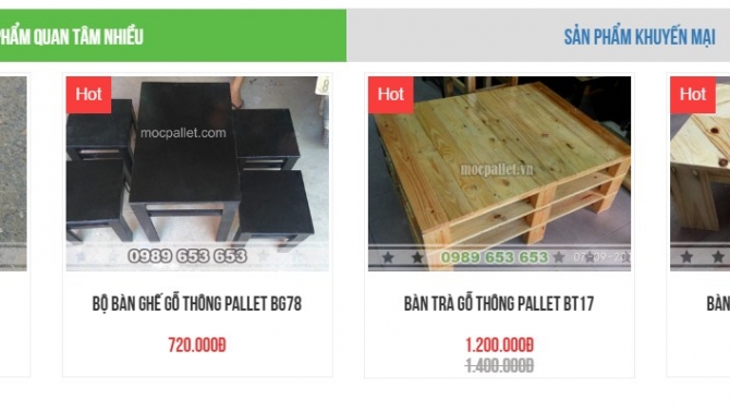 Thiết kế website giới giới thiệu c&ocirc;ng ty v&agrave; b&aacute;n sản phẩm