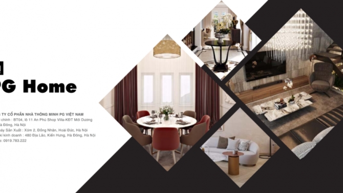 Thiết kế catalog PG Home