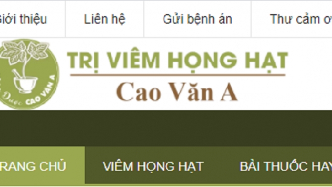 Tạo v&agrave; quản l&yacute; website viemhonghat.com