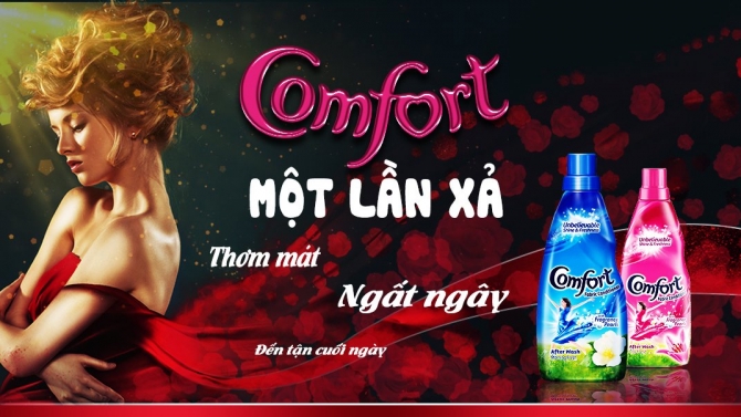 Thiết kế facebook post cho sản phẩm COMFORT