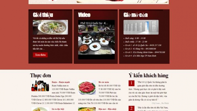 Phở 10 L&yacute; Quốc Sư