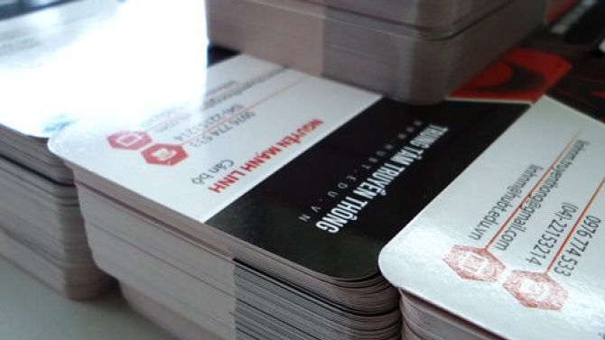 Dịch vụ Thiết kế In card visit