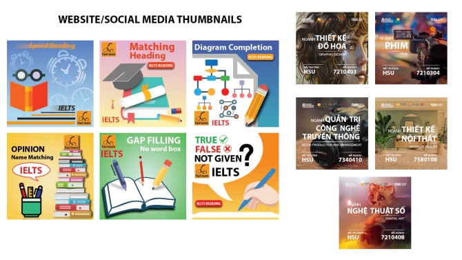 Thiết kế Thumbnails cho website/mạng x&atilde; hội