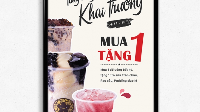 Thiết kế poster Tocotoco