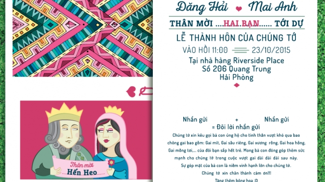 Thiết kế thiệp cưới