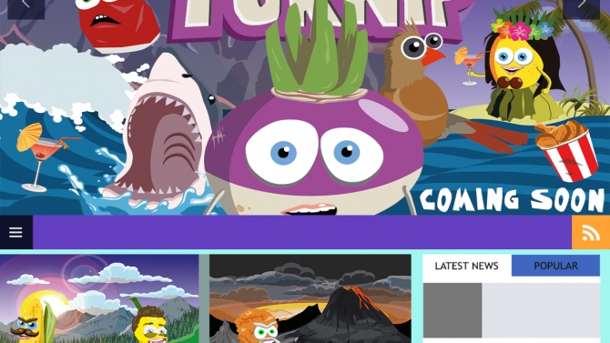 Thiết kế giao diện game website