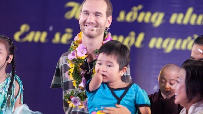 Chuỗi sự kiện Nick Vujicic đến Việt Nam (HCM) - Trực tiếp tr&ecirc;n VTV1, VTV6