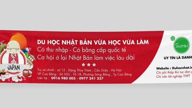 Thiết kế băng r&ocirc;n,quảng c&aacute;o