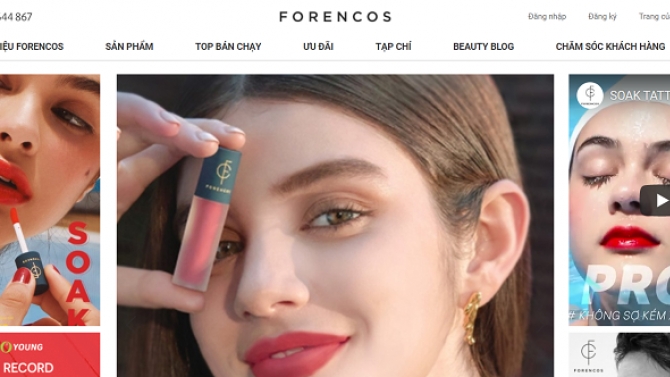 THIẾT KẾ WEB FORENCOSVIETNAM