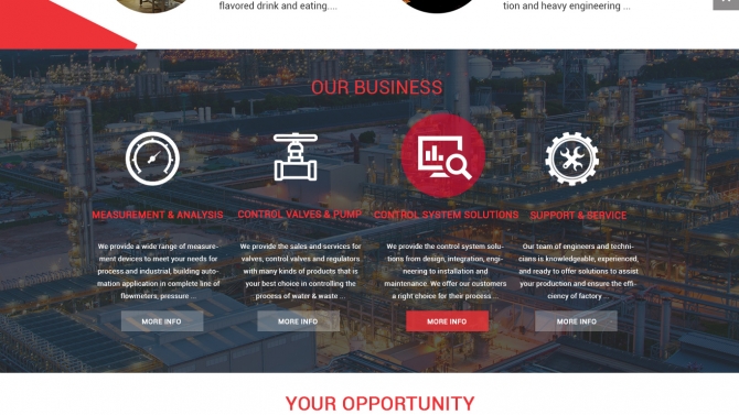 Thiết kế v&agrave; lập tr&igrave;nh Website doanh nghiệp ATZ Solutions