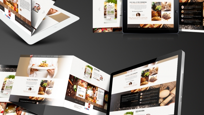 Website trung t&acirc;m dạy nấu ăn