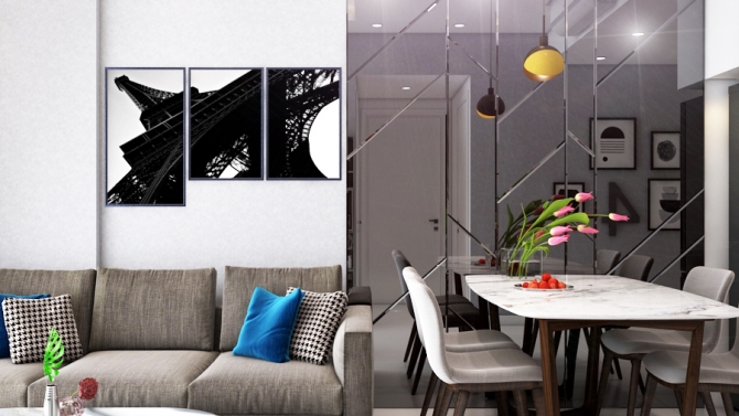 Thiết kế nội thất căn hộ chung cư