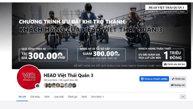 quản l&yacute; fanpage