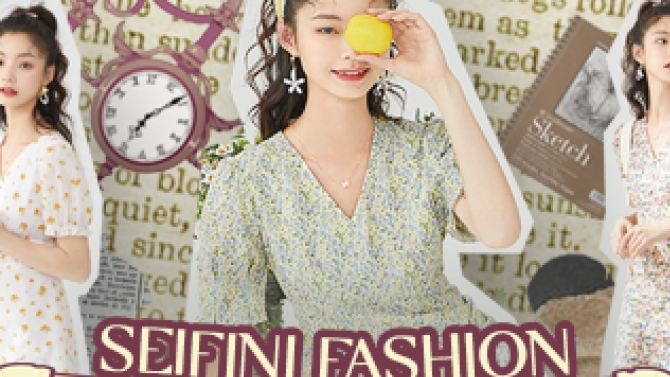 Thiết kế cover v&agrave; ảnh b&agrave;i post cho nh&atilde;n hiệu thời trang SEIFINI Fashion