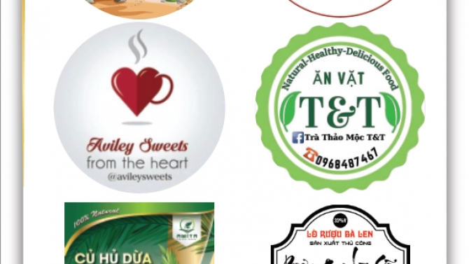 thiết kế tem d&aacute;n, sticker