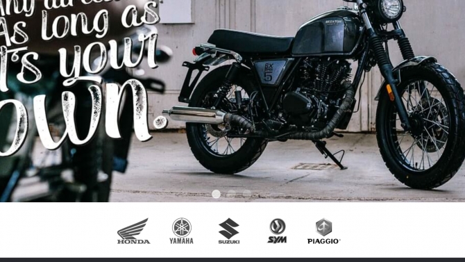 Hệ thống mua b&aacute;n xe motor cao cấp