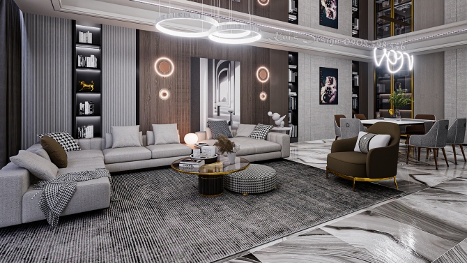 Thiết kế nội thất luxury