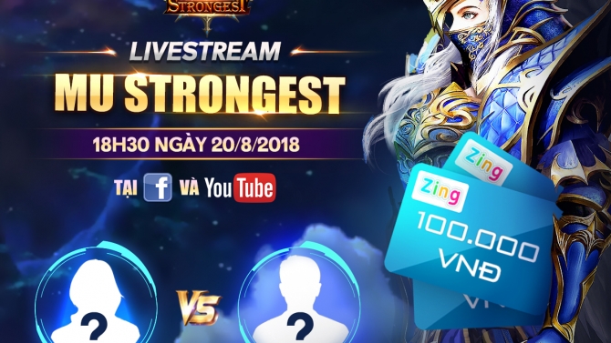 banner livestream MUstrongest
