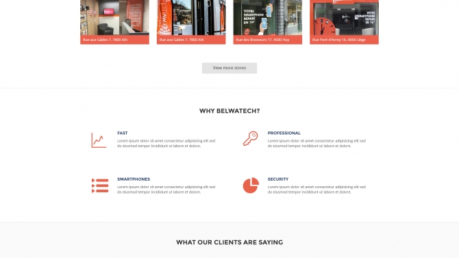 Thiết kế website Belwatech