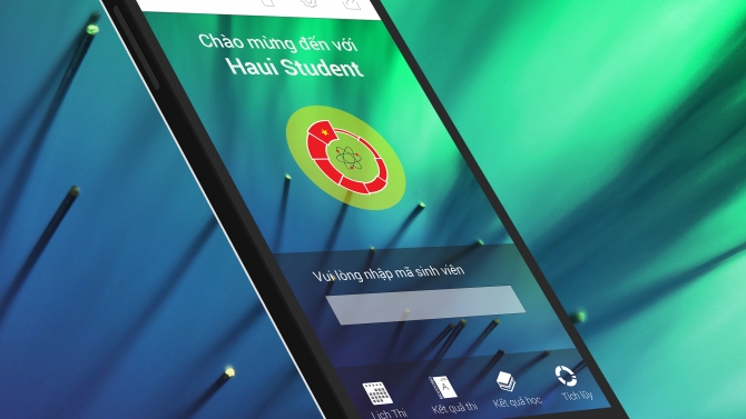 Thiết kế lại ứng dụng HAUI Student