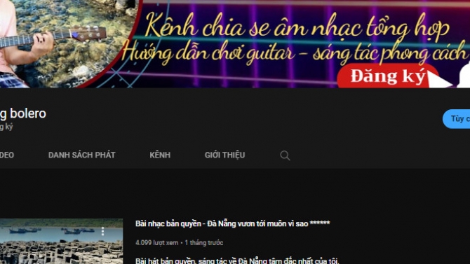 Thiết kế banner youtube