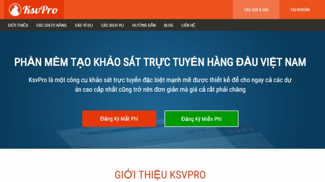 Lập tr&igrave;nh website ksvpro.vn