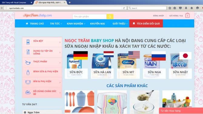 Ngọc Tr&acirc;m Baby Shop