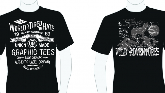 graphic tee design
