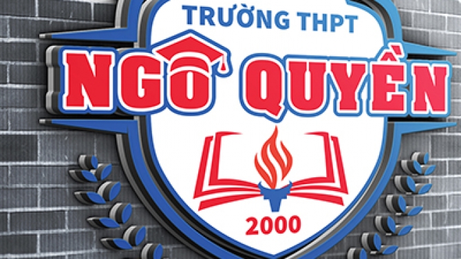 Logo Trường THPT Ng&ocirc; Quyền