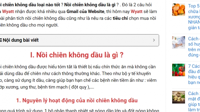Viết Review cho website