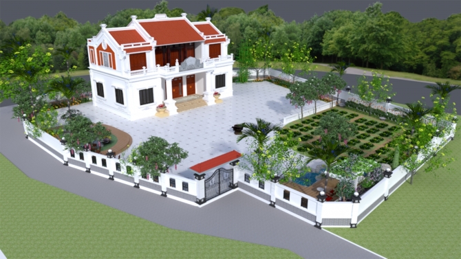 Dự &aacute;n Nh&agrave; Thờ 02 tầng H&agrave; Nội