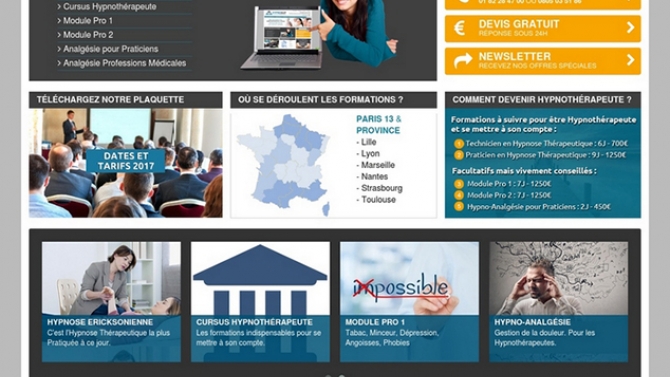Website th&ocirc;ng tin, đặt lịch học v&agrave; thanh to&aacute;n online cho HYPNOSUP