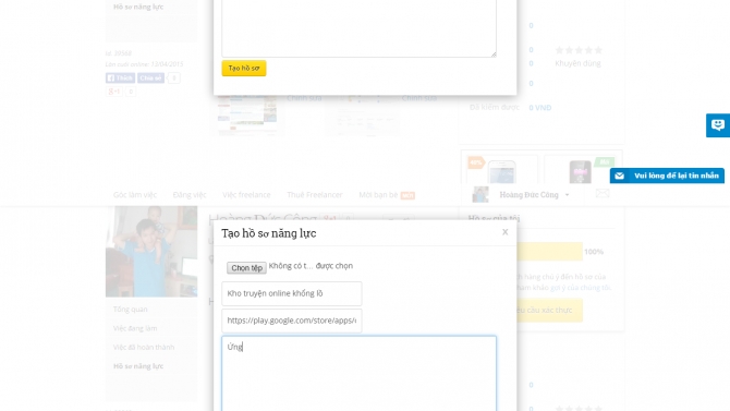 Kho truyện online khổng lồ