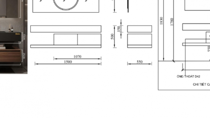L&agrave;m bản vẽ kỹ thuật cho thương hiệu thiết bị vệ sinh Enic