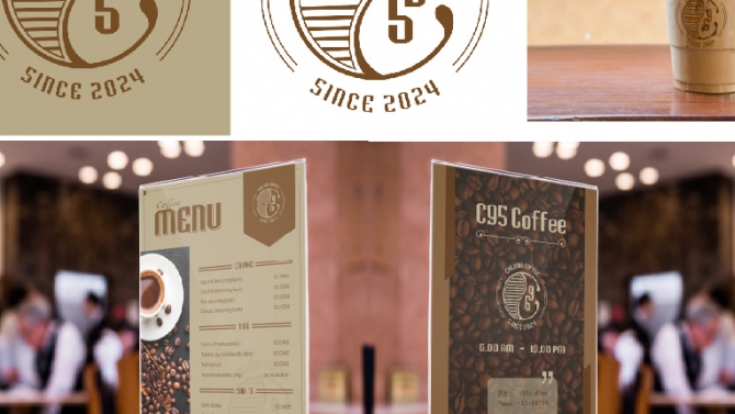 Thiết kế Logo v&agrave; Menu C&agrave; ph&ecirc;