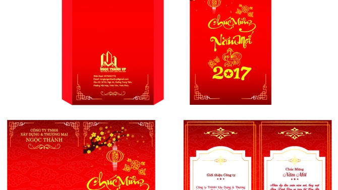 Thiệp ch&uacute;c mừng năm mới