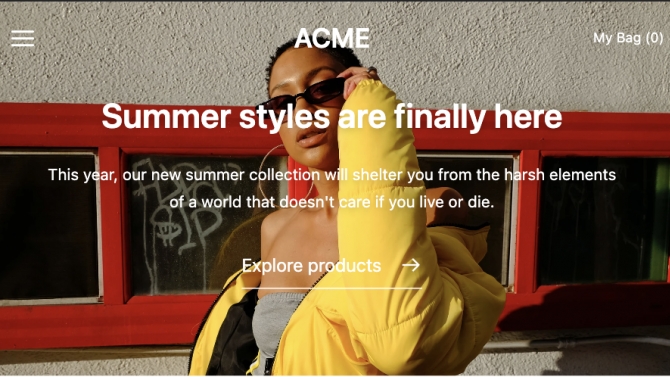 Ecommerce Website