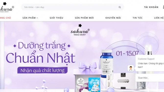 Quản trị website b&aacute;n h&agrave;ng