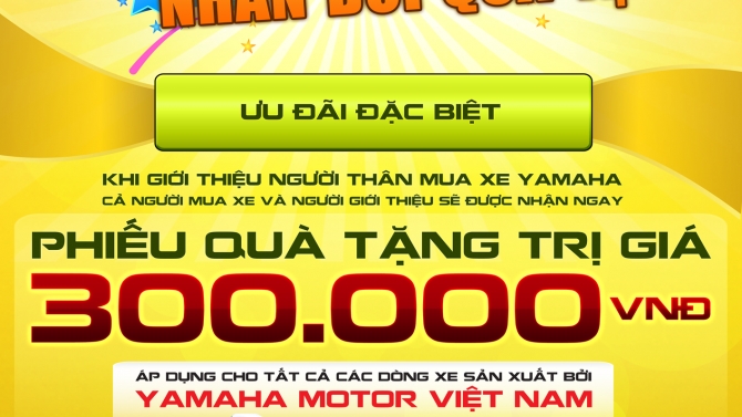 Yamaha Promotion 300k