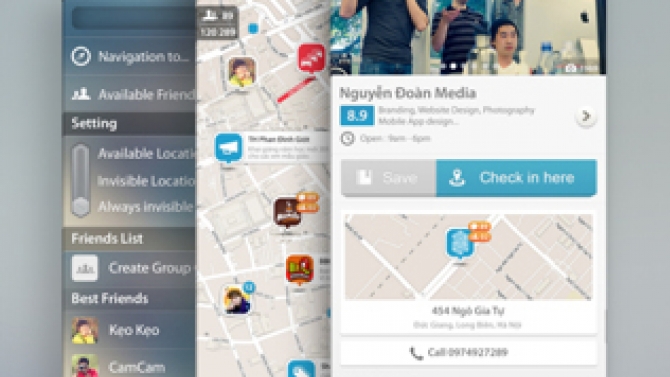 Protoype App Location on iOS