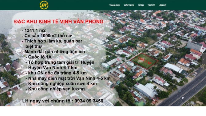C&ocirc;ng ty TNHH thương mại v&agrave; dịch vụ B&igrave;nh T&acirc;m Land