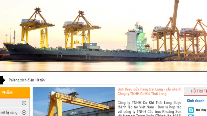 X&acirc;y dựng web cokhidailong.com.vn