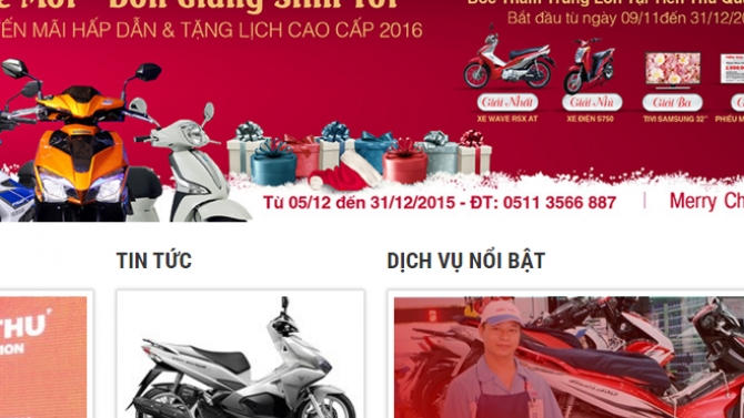Website c&ocirc;ng ty TNHH Tiến Thu
