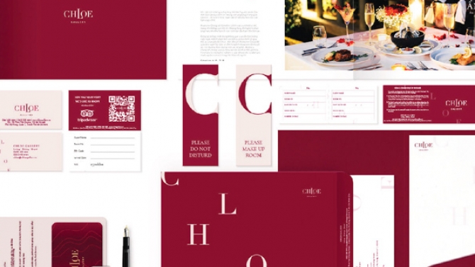 Bộ Nhận Diện Thương Hiệu - Chloe Gallery