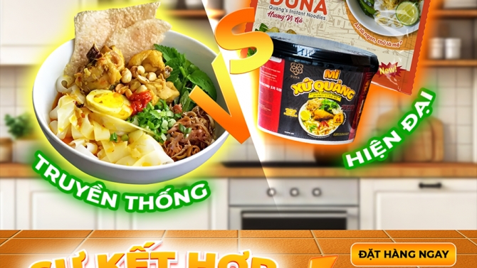 Thiết kế banner DUNA FOOD